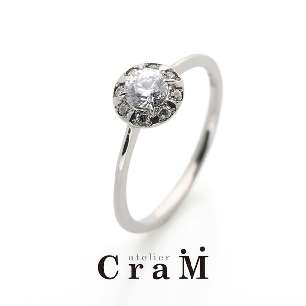 【atelier CraM(アトリエ クラム)】D.A.T.D（ダイヤ・アラウンド・ザ・ダイヤ）