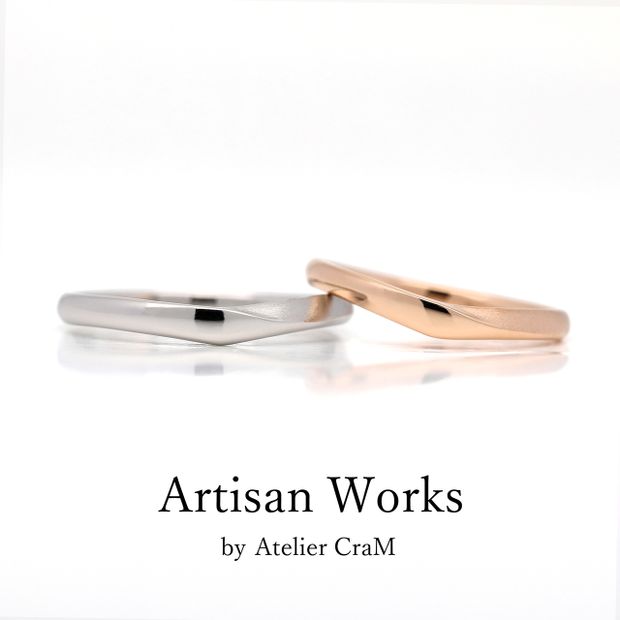 【atelier CraM(アトリエ クラム)】【Aria - アリア】ペアで15万円以下のマリッジリングコレクション 