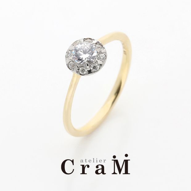 【atelier CraM(アトリエ クラム)】D.A.T.D（ダイヤ・アラウンド・ザ・ダイヤ）