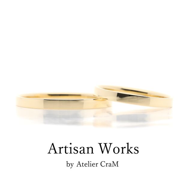 【atelier CraM(アトリエ クラム)】【Bemol - ベモル】ペアで15万円以下のマリッジリングコレクション 