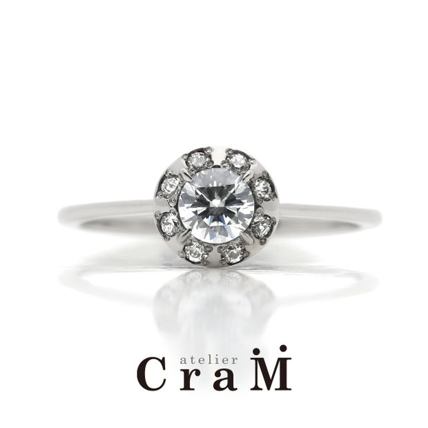 【atelier CraM(アトリエ クラム)】D.A.T.D（ダイヤ・アラウンド・ザ・ダイヤ）