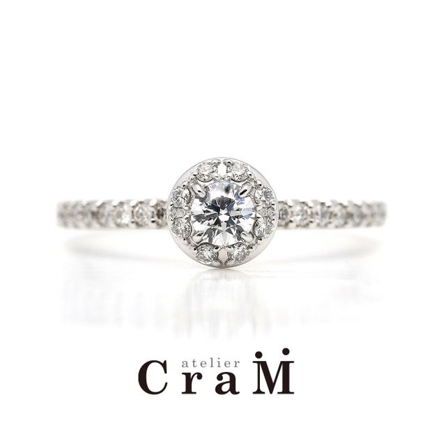 【atelier CraM(アトリエ クラム)】D.A.T.D Ⅱ（ダイヤ・アラウンド・ザ・ダイヤⅡ）