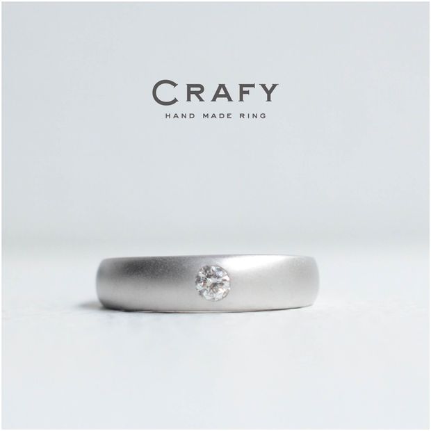【CRAFY(クラフィ)】【手作りで想いを込める】日常使いにぴったりのボリュームリング