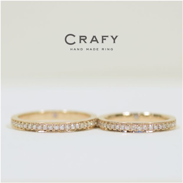 【CRAFY(クラフィ)】【ふたりで手作り】ペアエタニティで誓いを刻む、手作り結婚指輪