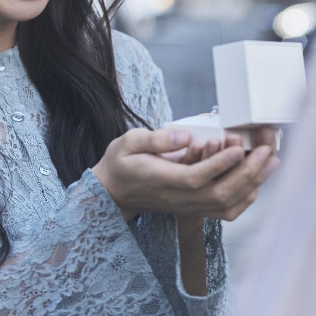 【CRAFY(クラフィ)】【手作りで想いを込める】アンティーク調のフクリン手作り婚約指輪