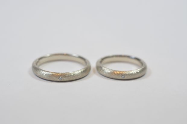 【Smith(工房スミス)】【隠れ家工房でつくる】キラキラマットが神秘的なスターダスト加工のリング