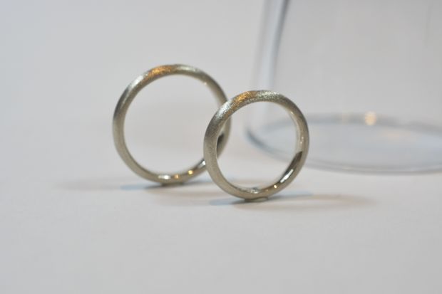 【Smith(工房スミス)】【隠れ家工房でつくる】キラキラマットが神秘的なスターダスト加工のリング