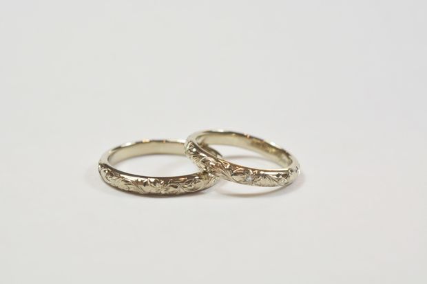【Smith(工房スミス)】手作りハワイアンジュエリーの結婚指輪