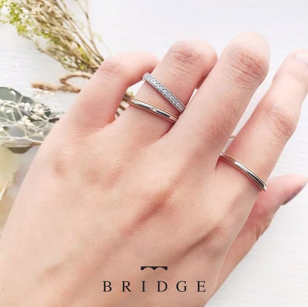 【BRIDGE ANTWERP BRILLIANT GALLERY(ブリッジ・アントワープ・ブリリアント・ギャラリー)】Rice Shower （Pt:Pt）ライスシャワー 千の彩