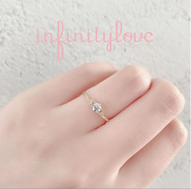 【BRIDGE ANTWERP BRILLIANT GALLERY(ブリッジ・アントワープ・ブリリアント・ギャラリー)】ハートモチーフのオシャレで可愛いくて個性的なリングFace to Face フェイストゥフェイス 心