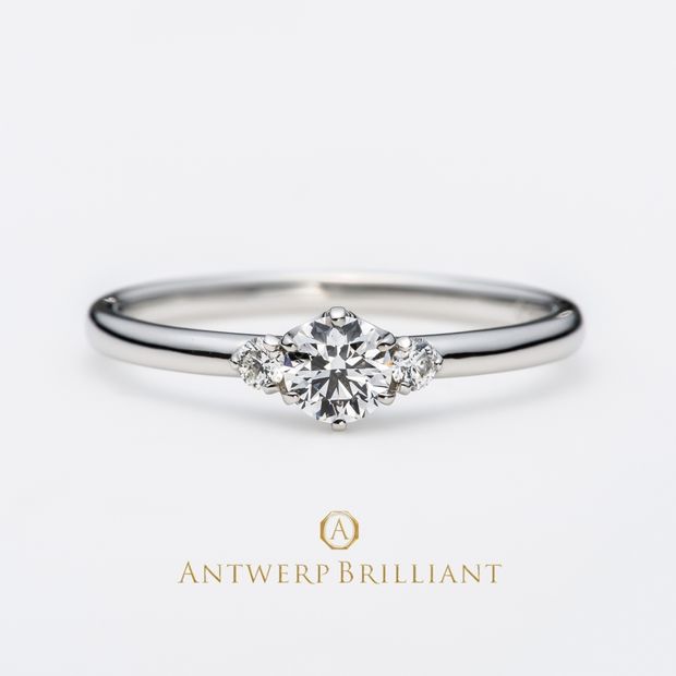 【BRIDGE ANTWERP BRILLIANT GALLERY(ブリッジ・アントワープ・ブリリアント・ギャラリー)】&rdquo;Asterism&rdquo; Three Stone Diamond Ring &rdquo;アステリズム&rdquo; スリー ストーン ダイヤモンドリング
