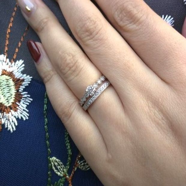 【BRIDGE ANTWERP BRILLIANT GALLERY(ブリッジ・アントワープ・ブリリアント・ギャラリー)】ミルグレインがオシャレで可愛いアンティーク調のD line Star Classic