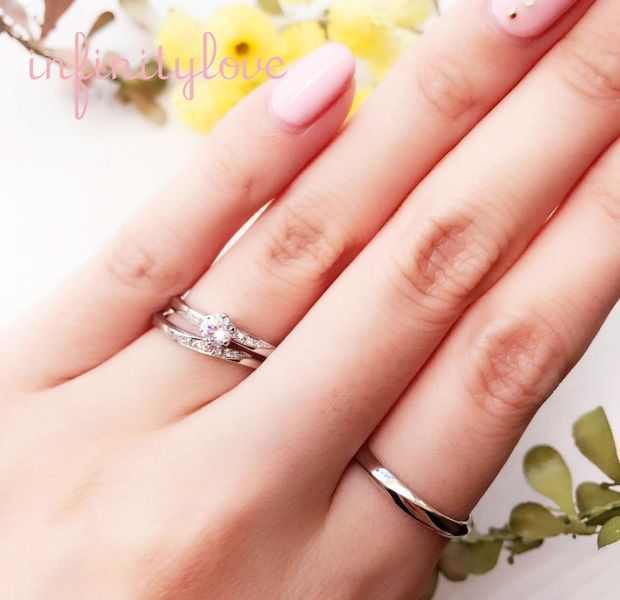 【BRIDGE ANTWERP BRILLIANT GALLERY(ブリッジ・アントワープ・ブリリアント・ギャラリー)】緩やかなウェーブラインにオシャレでかわいいダイヤモンドライン♪natural 自然体 ナチュラル