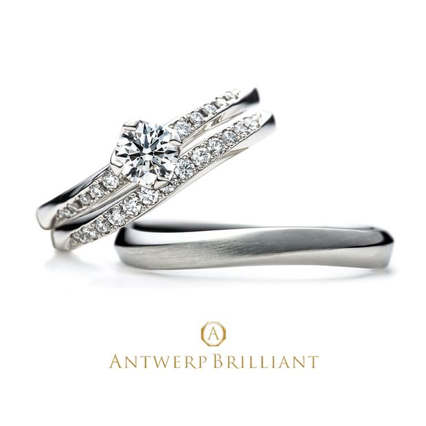 【BRIDGE ANTWERP BRILLIANT GALLERY(ブリッジ・アントワープ・ブリリアント・ギャラリー)】&rdquo;Vega&rdquo; Wedding Band Ring &rdquo;べガ&rdquo; ウエディングバンド リング