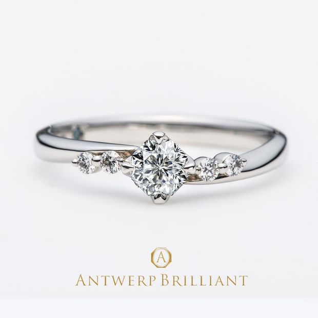 【BRIDGE ANTWERP BRILLIANT GALLERY(ブリッジ・アントワープ・ブリリアント・ギャラリー)】かわいいデザインが人気のオシャレな婚約指輪　&rdquo;Spica&ldquo; スピカ