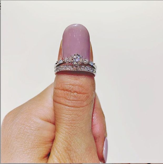 【BRIDGE ANTWERP BRILLIANT GALLERY(ブリッジ・アントワープ・ブリリアント・ギャラリー)】Five Star Rround&Marquise cut Diamond Line Ring Set &rdquo;ファイヴ スター&rdquo; ラウンド&マーキースカット ダイヤモンド ライン リング