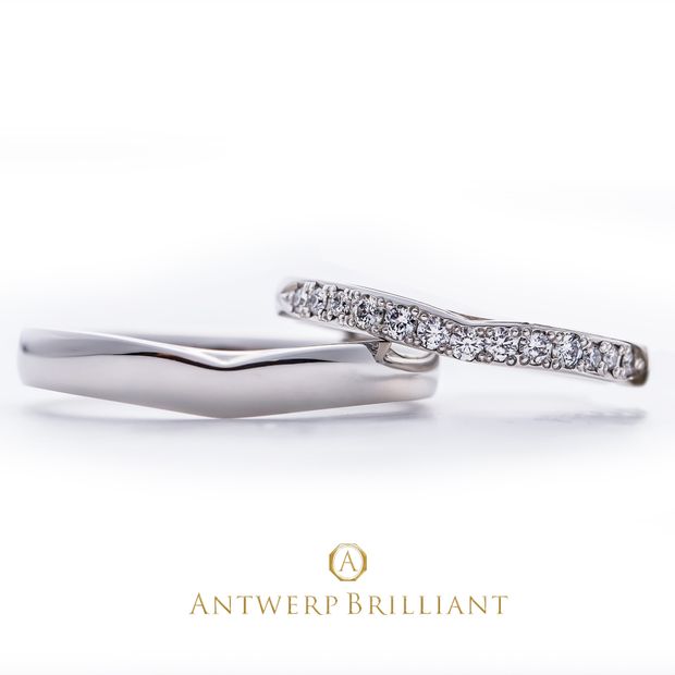 【BRIDGE ANTWERP BRILLIANT GALLERY(ブリッジ・アントワープ・ブリリアント・ギャラリー)】Five Star Wedding Band Ring &rdquo;ファイヴ スター&rdquo;ウエディングバンド リング