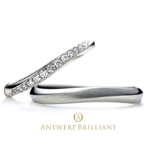 【BRIDGE ANTWERP BRILLIANT GALLERY(ブリッジ・アントワープ・ブリリアント・ギャラリー)】&rdquo;Vega&rdquo; Wedding Band Ring &rdquo;べガ&rdquo; ウエディングバンド リング