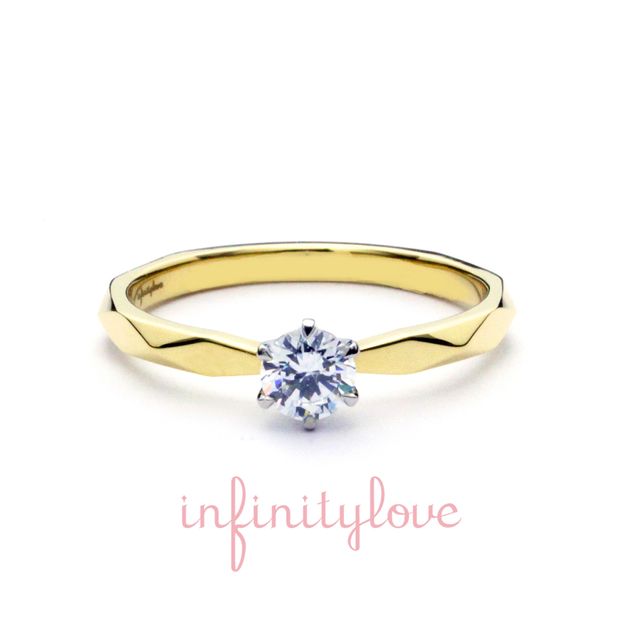 【BRIDGE ANTWERP BRILLIANT GALLERY(ブリッジ・アントワープ・ブリリアント・ギャラリー)】個性的でオシャレなアーガイルカットデザインのリングsunshine 朝日 サンシャイン 