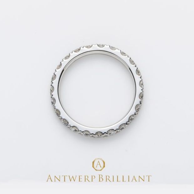 【BRIDGE ANTWERP BRILLIANT GALLERY(ブリッジ・アントワープ・ブリリアント・ギャラリー)】&rdquo;D Line Nebula&rdquo; Diamond Full Eternity Ring 