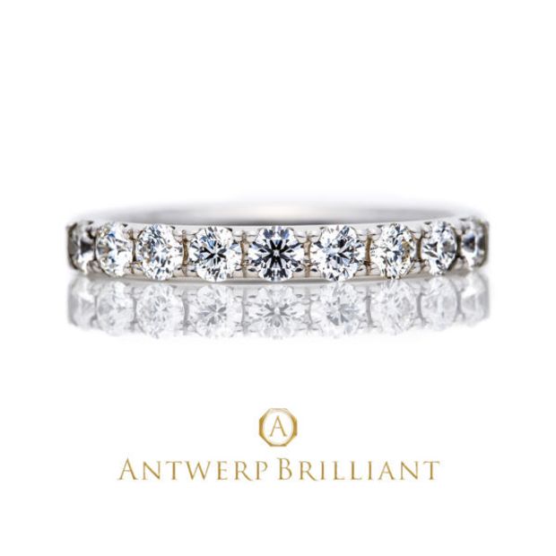 【BRIDGE ANTWERP BRILLIANT GALLERY(ブリッジ・アントワープ・ブリリアント・ギャラリー)】&rdquo;D Line Nebula&rdquo; Diamond Full Eternity Ring