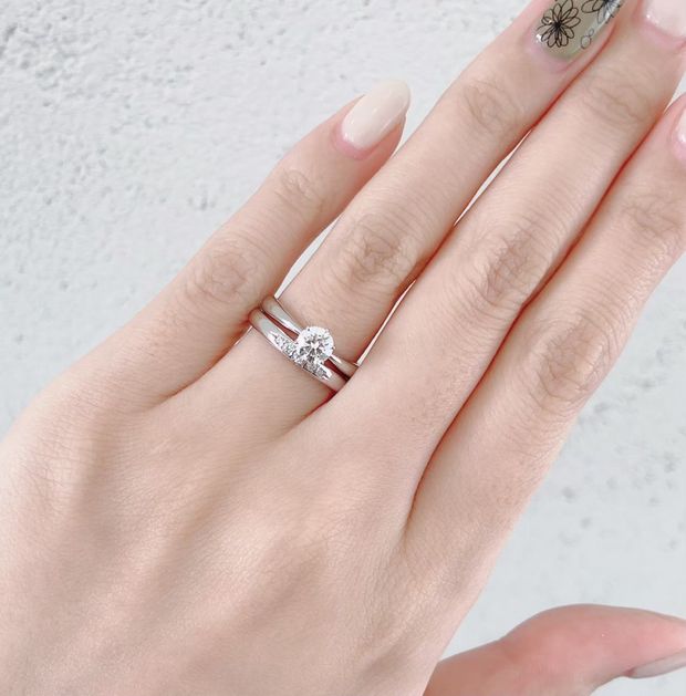 【BRIDGE ANTWERP BRILLIANT GALLERY(ブリッジ・アントワープ・ブリリアント・ギャラリー)】シンプルなソリテールをオシャレでかわいいデザインに　Evening Star