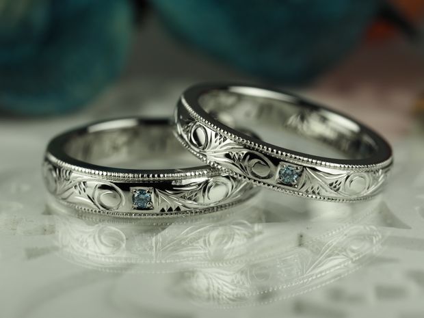 【Antille(アンティール)】オーダーメイド結婚指輪（ステンレス）