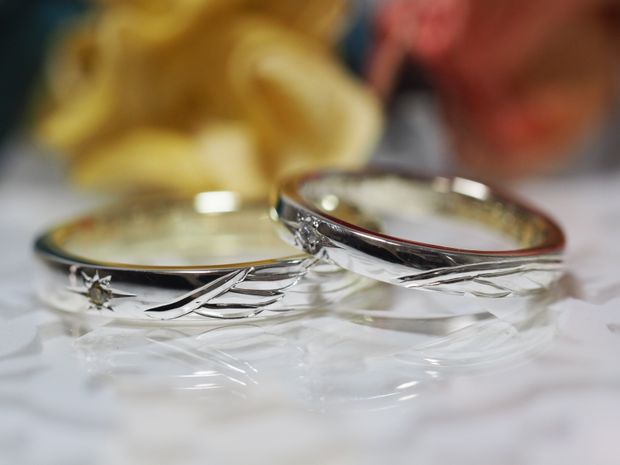 【Antille(アンティール)】オーダーメイド結婚指輪（シルバー）