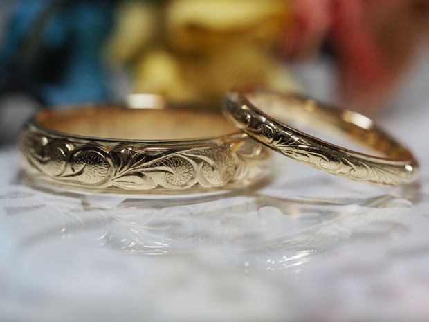 【Antille(アンティール)】オーダーメイド結婚指輪（イエローゴールド）