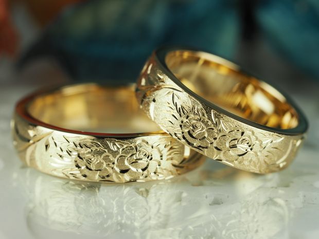 【Antille(アンティール)】オーダーメイド結婚指輪（イエローゴールド）