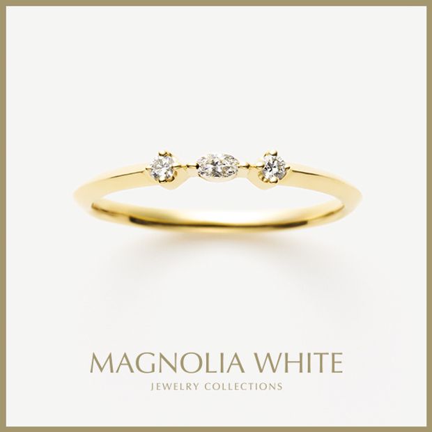 【MAGNOLIA WHITE JEWELRY(マグノリアホワイトジュエリー)】MAGNOLIA ETERNAL AMOUR RING