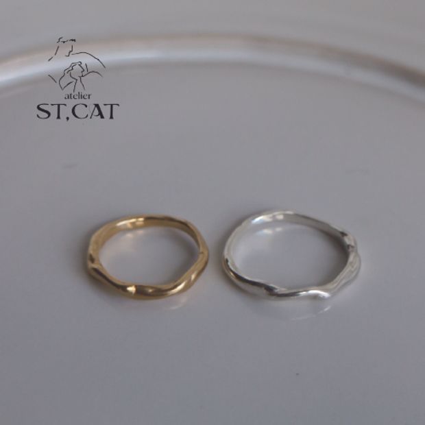 【atelier ST, CAT(アトリエ エスティーキャット)】印象派をイメージさせる芸術性【オーダー結婚指輪】Impressionism