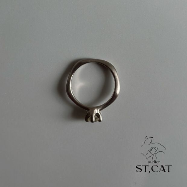 【atelier ST, CAT(アトリエ エスティーキャット)】普段使いしたいダイヤモンド【オーダー婚約指輪】Engagement Ring 4ツ爪