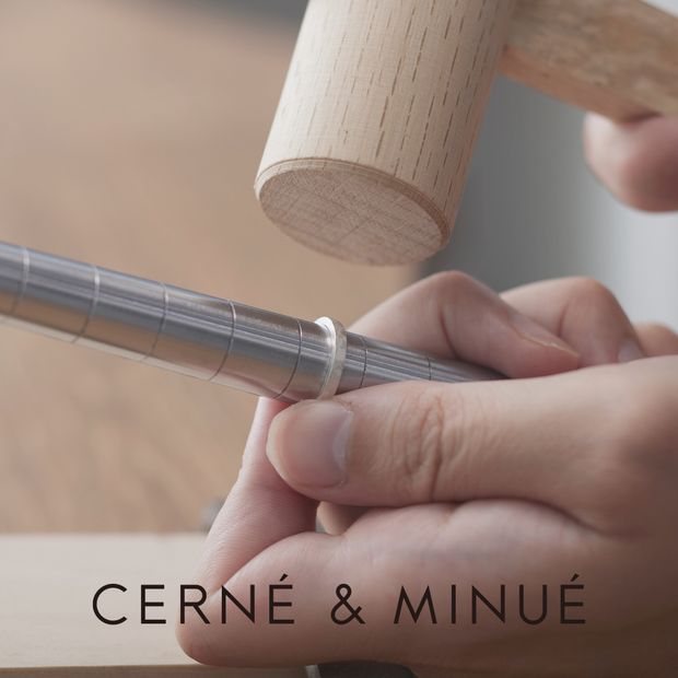 【CERN&Eacute;＆MINU&Eacute; by BIJOUPIKO(セルネとミヌエ バイ ビジュピコ)】手作り結婚指輪（Pt950, K18YG／鏡面）~ 経験豊富な職人がマンツーマンでサポート ~