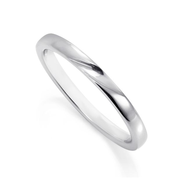 【DIAMOND DOT LAB(ダイアモンド ドット ラボ)】七ノ幸【河津桜】マリッジリング/ピンクダイヤ入り　ふたつのリングを重ねると桜の花びらが浮かび上がります。