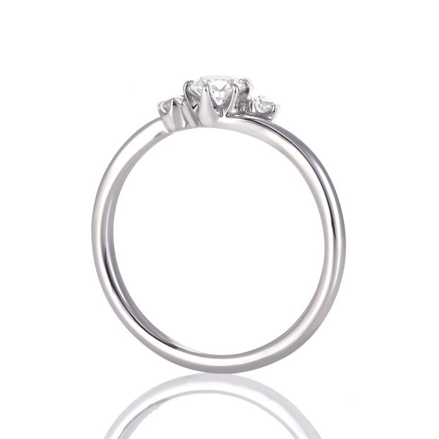 【DIAMOND DOT LAB(ダイアモンド ドット ラボ)】MILLENIUM 鍛造/WILL NEVER FADE/婚約指輪