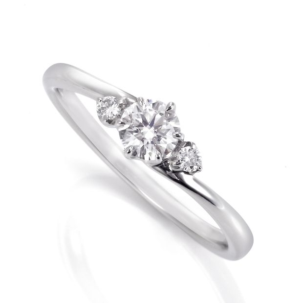 【DIAMOND DOT LAB(ダイアモンド ドット ラボ)】MILLENIUM 鍛造/WILL NEVER FADE/婚約指輪