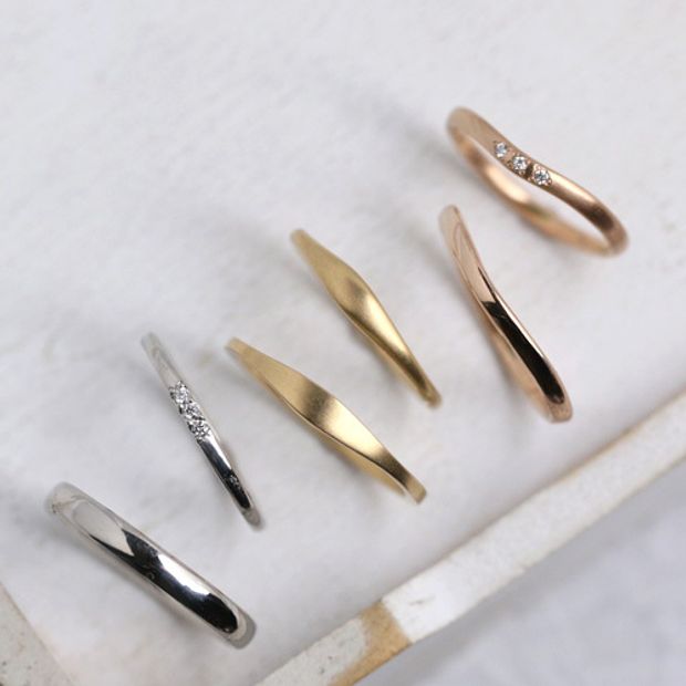 【atelier Kiona(アトリエキオナ)】【Kiona.Collection】こだわりの着け心地「pile~Swell~」