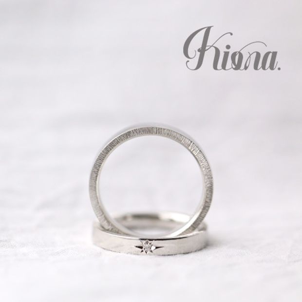 【atelier Kiona(アトリエキオナ)】【オーダーメイド】シンプルでかっこ良くてちょっとユニーク♪側面にテクスチャー！