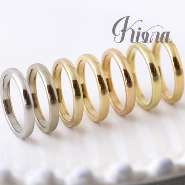 【atelier Kiona(アトリエキオナ)】リングの素材は7種類！好みに合う色がきっと見つかる♪2種類を組み合わせる事も可能