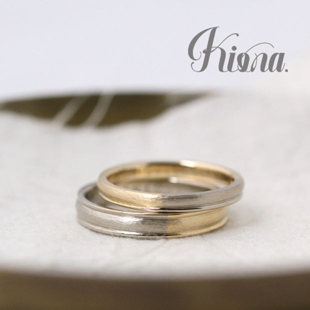 【atelier Kiona(アトリエキオナ)】素材の一部を交換！CROSS ring アレンジデザイン