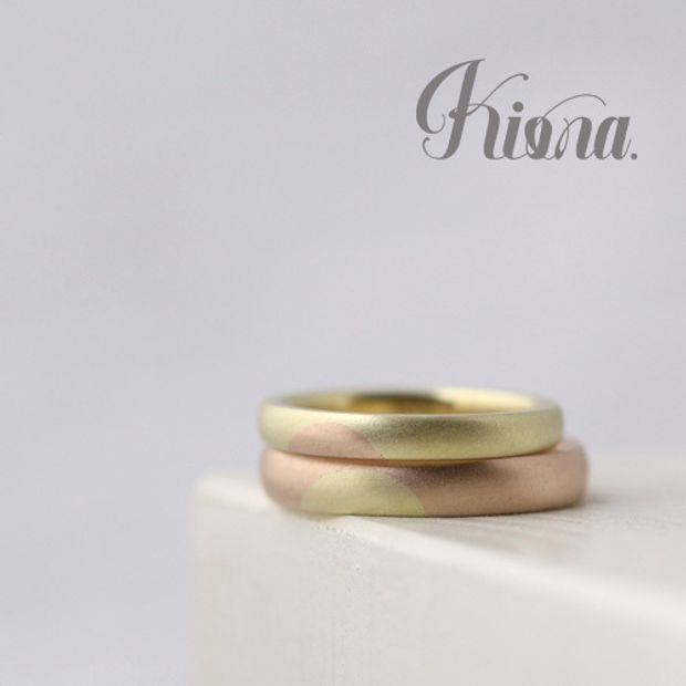 【atelier Kiona(アトリエキオナ)】素材の一部を交換！CROSS ring アレンジデザイン