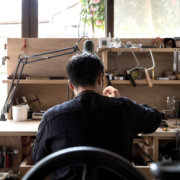 【atelier Kiona(アトリエキオナ)】素材の一部を交換！CROSS ring アレンジデザイン