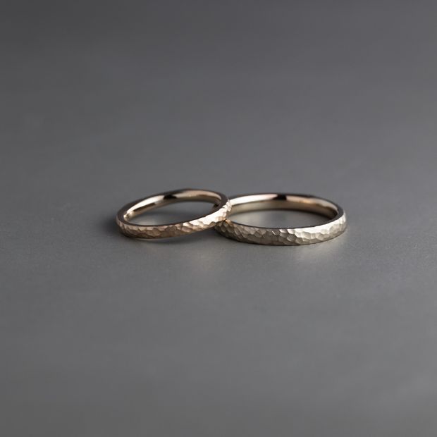 【YUBIWAYA Karen（ユビワヤ カレン）】槌目マットリング