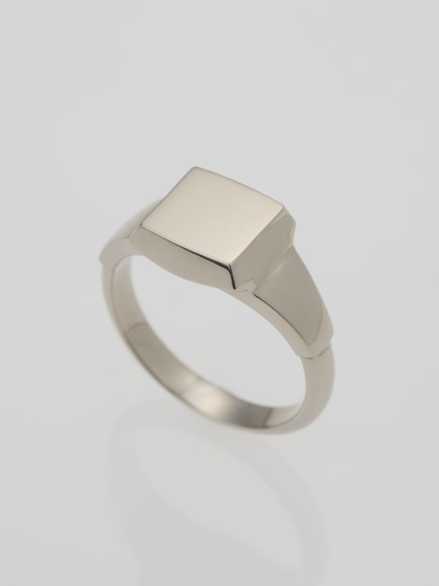 【ENEY(エネイ)】SIGNET RING K10WG