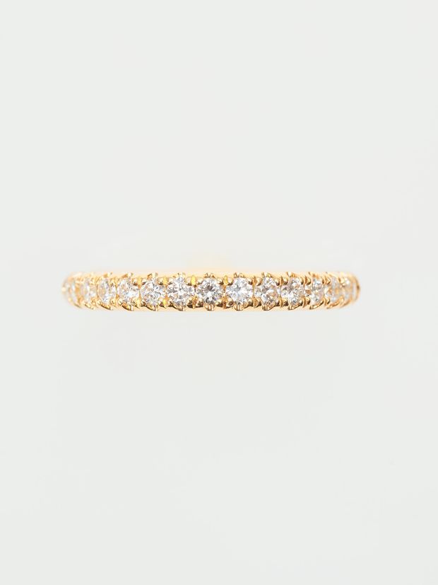 【ENEY(エネイ)】HALF ETERNITY RING K18YG