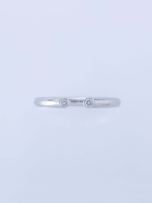 【ENEY(エネイ)】TWO PT900 DOUBLE MELEE RING