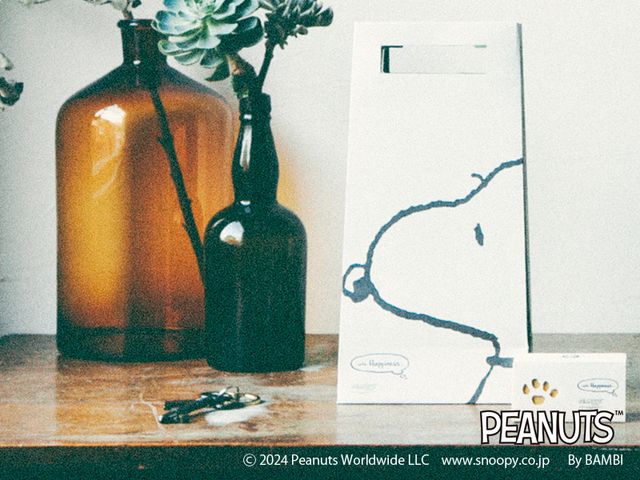 ｢これからふたりで始まる日常のささやかな幸せを大切にずっとずっと見守り続けたい｣そんな願いを込めて｢PEANUTS｣とのコラボレーションブランド。
“しあわせは、さりげないところに”をテーマに何気ない日々の中にある幸せを表現しており、一生涯身に着けられる素材・デザインのブライダルリングが揃います。
スヌーピーの仲間たちがふたりの｢Happiness IS…｣を祝福します。