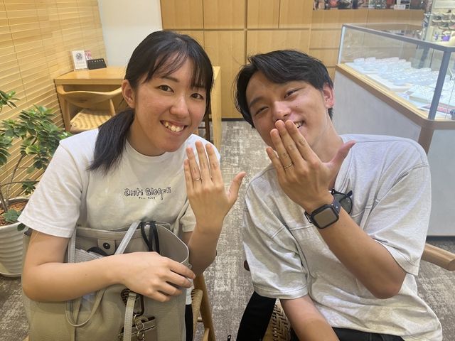 【なんばパークス店】自分の一番お気に入りを見つけることが出来て良かったです。