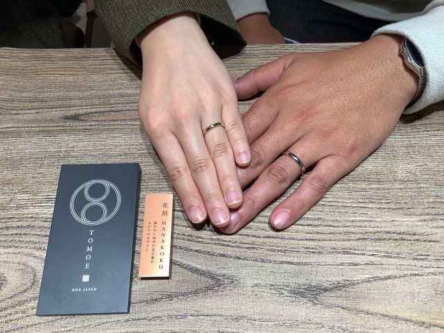 【宮崎店】素敵なリングが仕上がりました